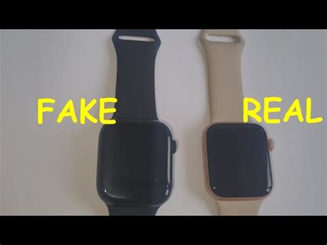 how to spot fake apple watch series 7|are apple watches real or false.